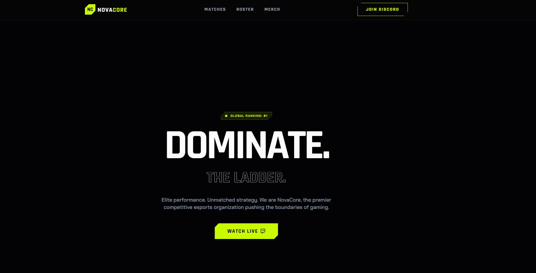 NOVACORE ESPORTS