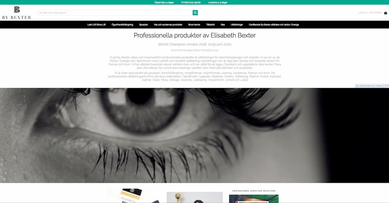 By Bexter Website Redesign | Portfolio | INJAAZH 21 By Bexter — Brand & E-Commerce Website Development