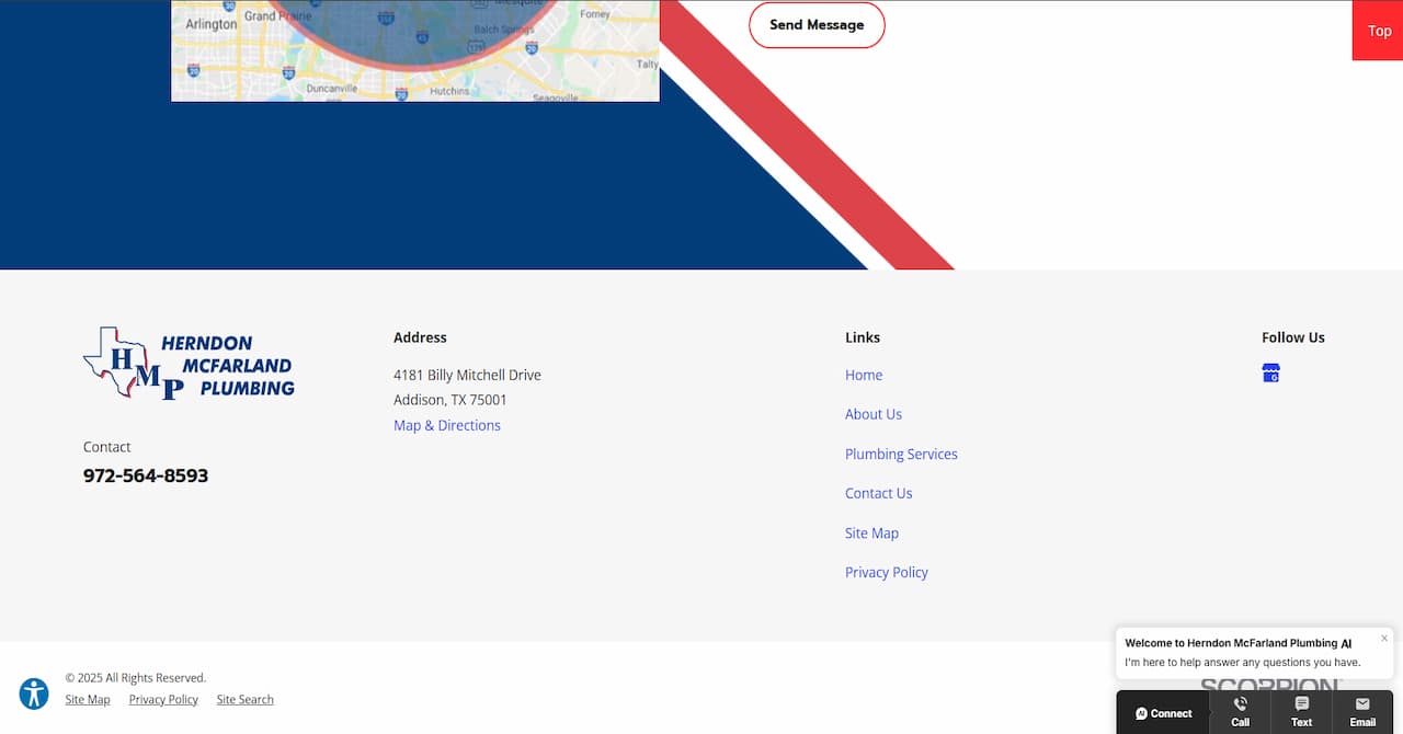 HMC Plumbing – Professional Plumbing & HVAC Website